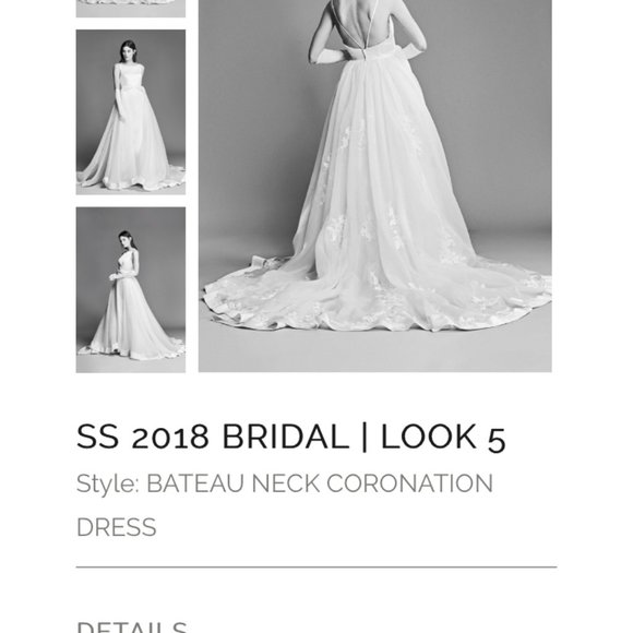 Sebastien Luke SS 2018 Bridal: - Picture 6 of 6